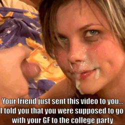 College Party Girl Porn Gif - party cumshot - Porn With Text