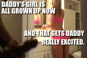 All Grown Up Porn Captions - daddy's excited - Porn With Text
