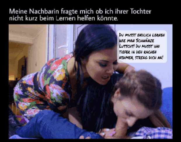 Porn caption german German caption