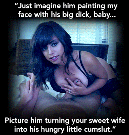 imagining your wife as a cumslut