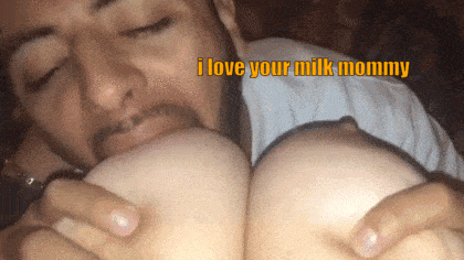 Breast Feeding Caption GIFs - Porn With Text