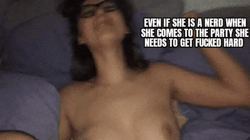 Porn Nerd Captions - She did not regret coming - Porn With Text