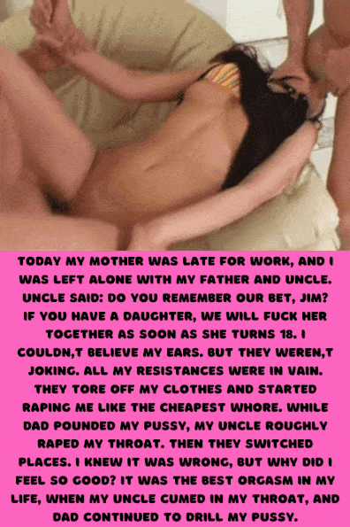 396px x 595px - Daddy Fuck Daughter Caption | Father Daughter Sex Caption GIF - Porn With  Text