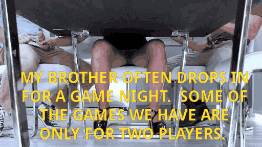 Game Night Caption GIFs - Porn With Text