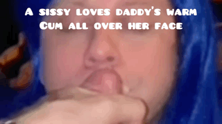 Sissybritneylane loves daddys warm cum all over her face sissy femboy trap gurl crossdresser facial