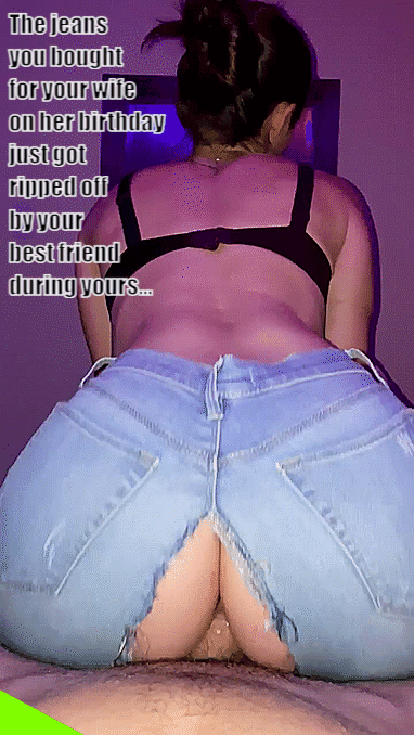 Gif Anal Sex Rip Jeans - birthday jeans - Porn With Text