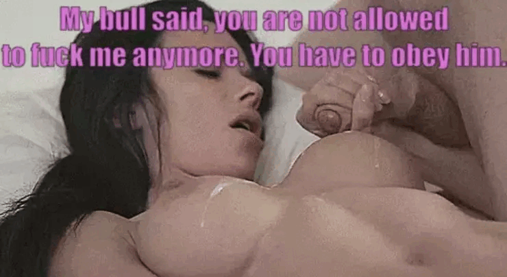 you are only allowed to cum on her tits