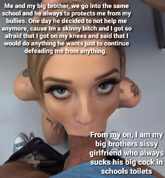 557px x 600px - Convicing my big brother to protect me from bullies - Porn With Text