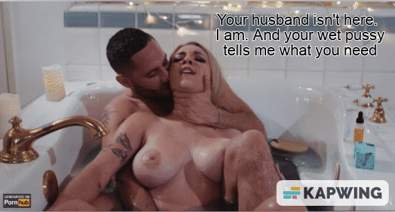 When My Husband - My husband doesn't even know you're here! - Porn With Text