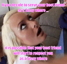 Sissy 0260 - If you are a Sissy whore you will be treated like a Sissy whore.  Slapped Slap face - Porn With Text