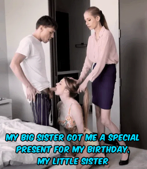 Birthday Sister Porn Captions - I have the best sisters in the world - Porn With Text