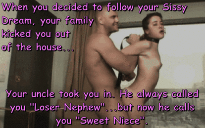 Rough Sissy Captions Porn - Sissy 0145 - Sweet Niece - Porn With Text