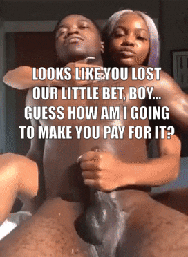 Black Femdom Porn Captions - More and more black couples are getting into femdom too - Porn With Text