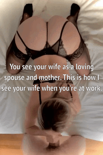 POV: me getting head from your cheating wife - Porn With Text