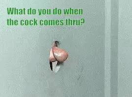 Cock inna hole.