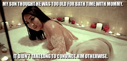 Bathtub Porn Captions - Bath Caption GIFs - Porn With Text