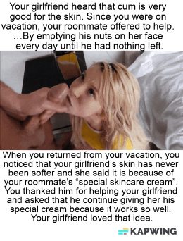Cheating wife facials (CUCK)