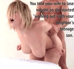 Curvy wife cheats with the neighbor's teenage son