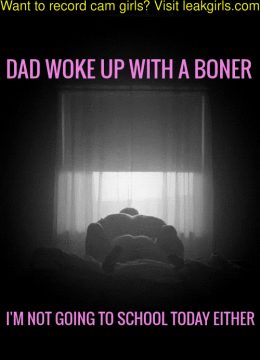 daddy woke up