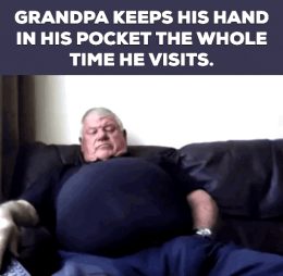 grandpa visits