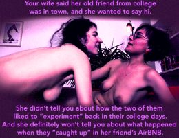 her old college friend