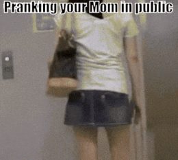 Mom in public