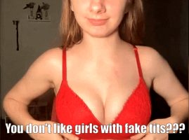 Pretty Lizzy Fake Titties