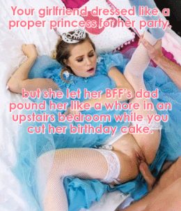 pretty princess gets a prick