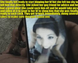 She thought her bf would be happy to learn she was ready for this now but for some reason he was angry when he got the pictures and videos!