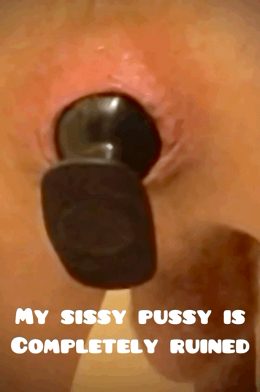 Sissybritneylane my sissy pussy is ruined gaping asshole femboy trap gurl crossdresser