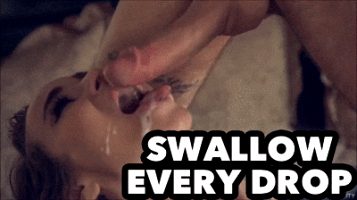 Swallow Every Drop Sissy Caption
