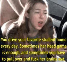Taking your favorite student for a ride