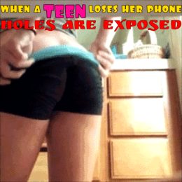 When a TEEN loses her phone *caption*