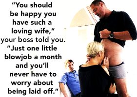 wife helping you keep your job